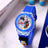 GlowBuddy Iron Man LED kids watch red silicone strap