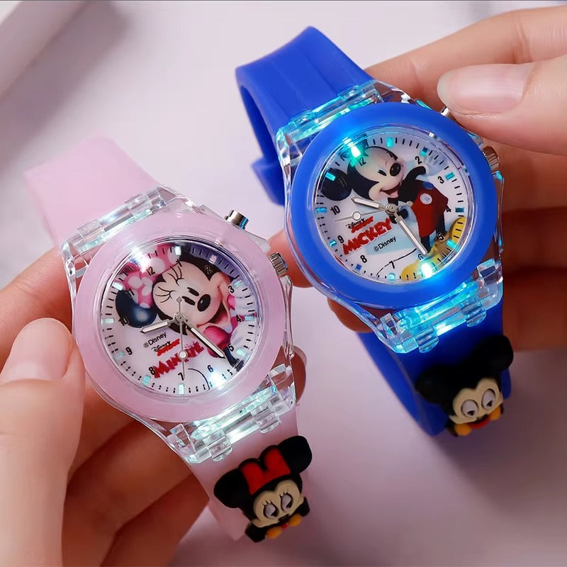 GlowBuddy™ Kids LED Cartoon Superhero & Disney Watch