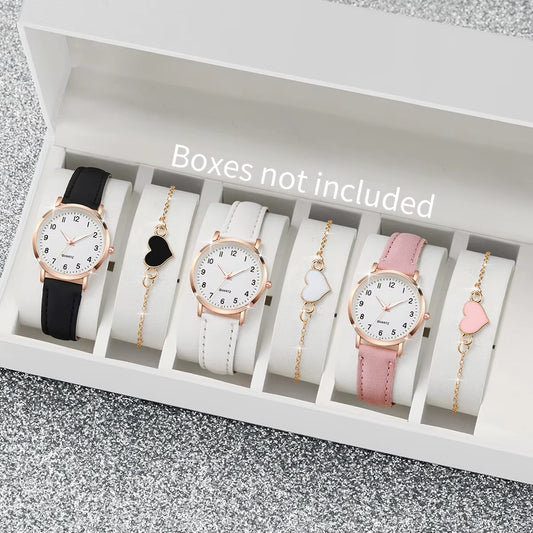 LunaHeart Watch & Bracelet Set