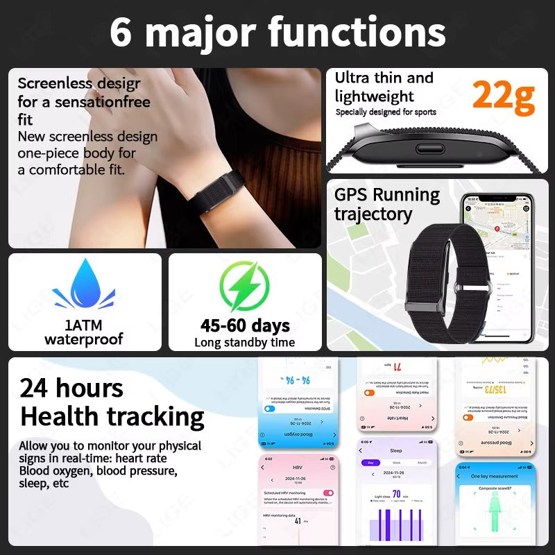 LIGE Smart Fitness Band
