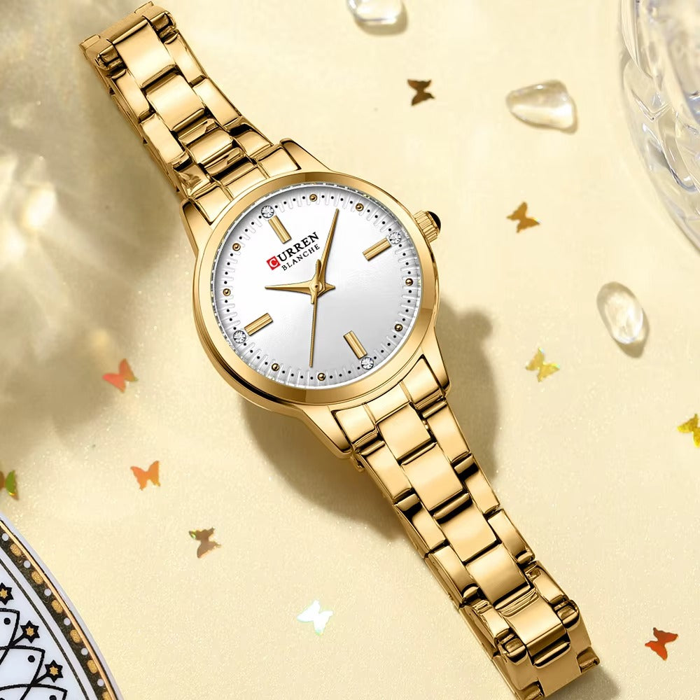 Curren Blanche Elegant Women's Waterproof Wristwatch