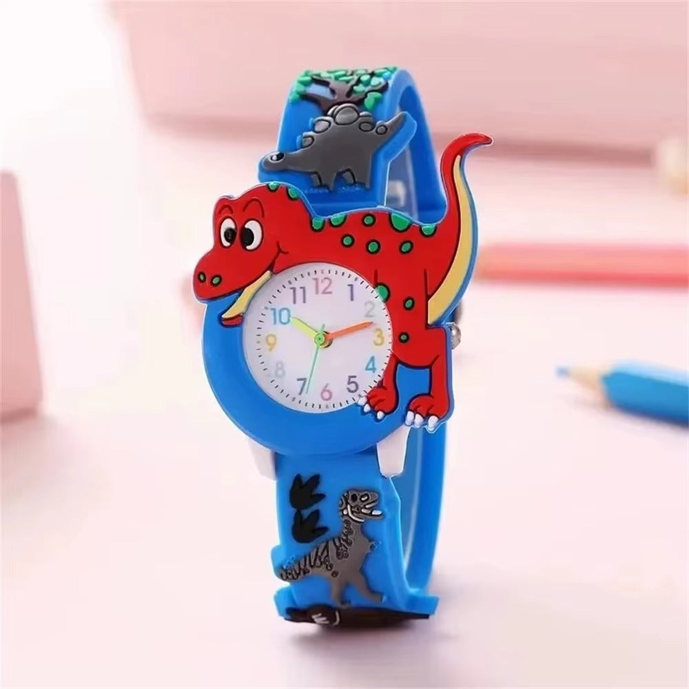 Kids 3D Dinosaur Cartoon Quartz Watch