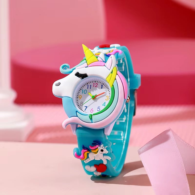 3D Unicorn Kids Watch - detail view