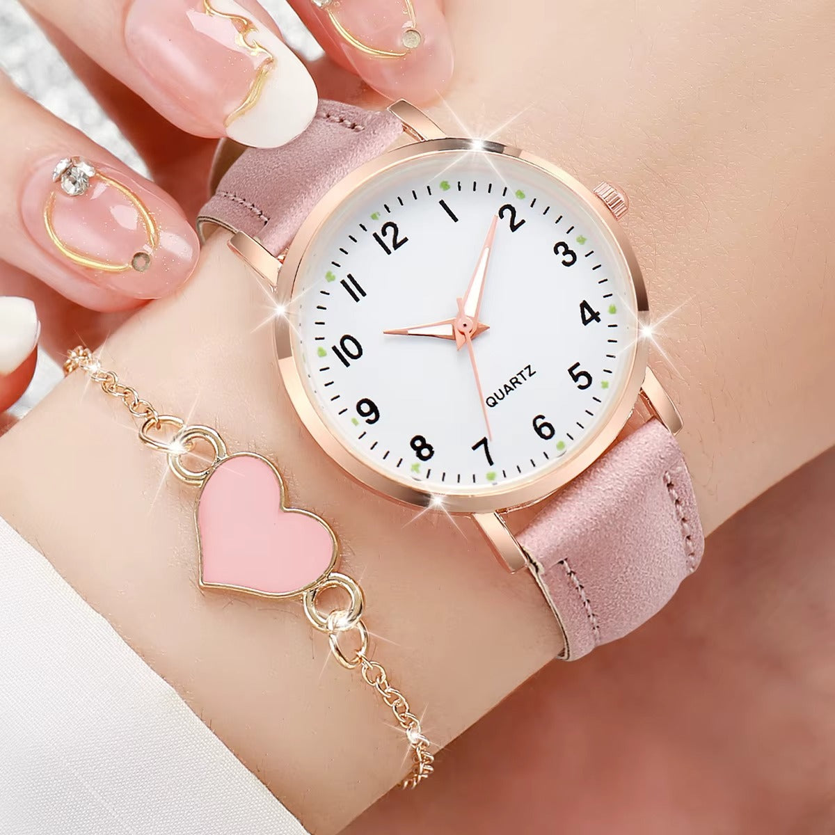 LunaHeart Watch & Bracelet Set