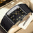 Men's Square Dial Luxury Quartz Watch