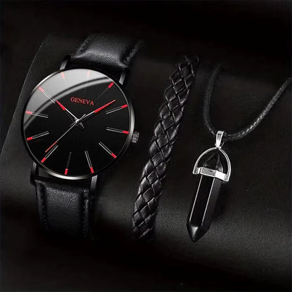 Eclipse Noir 3-Piece Watch Set