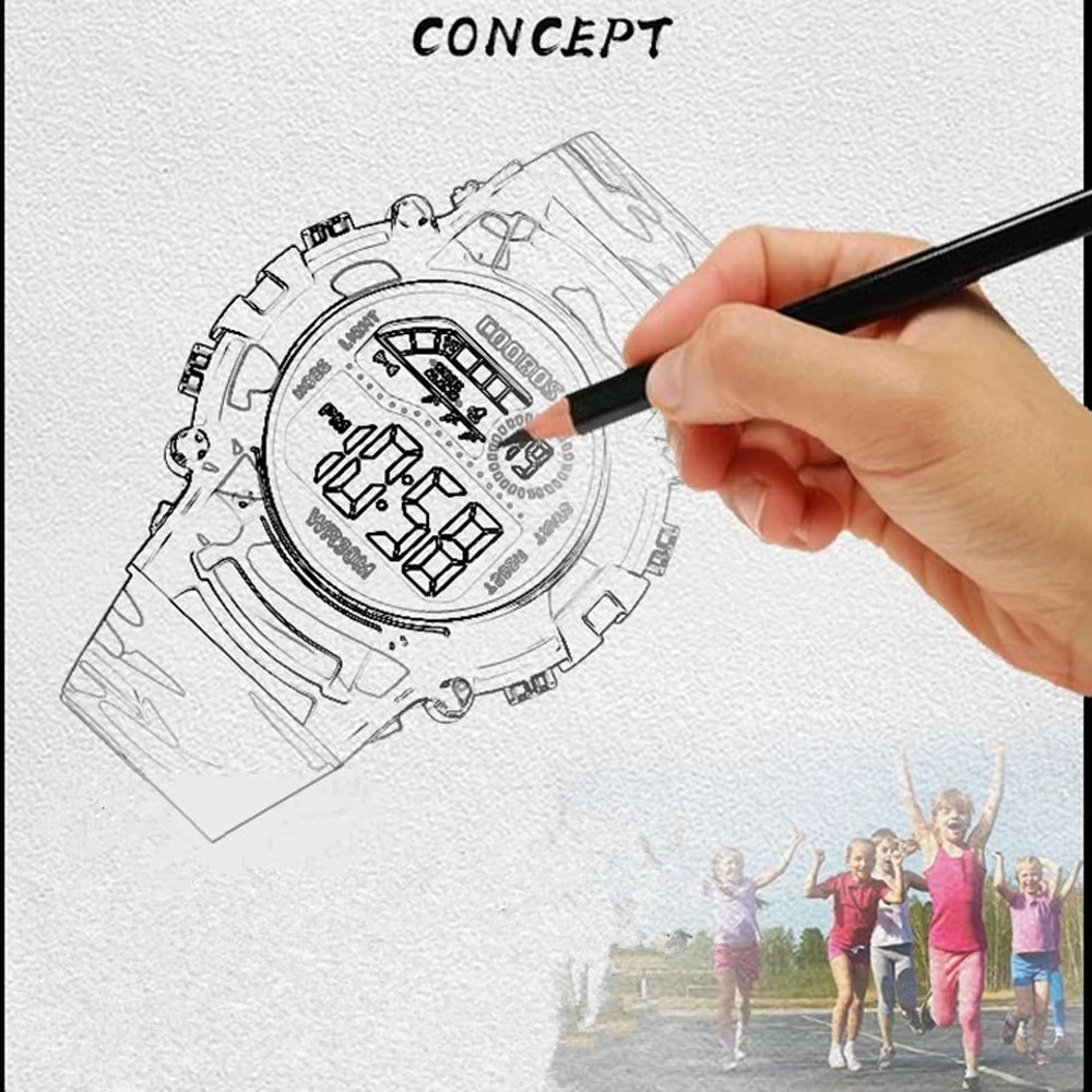 COOBOS Kids Digital Sports Watch